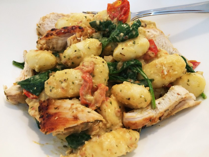 Ньокки с курицей