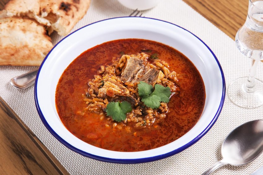 Грузинская кухня суп харчо