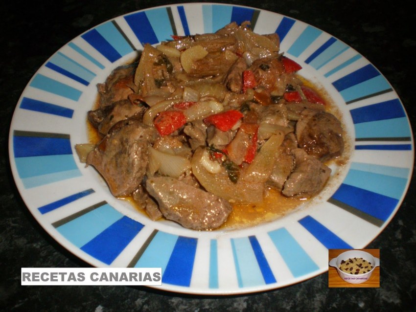 Картошка с печенью