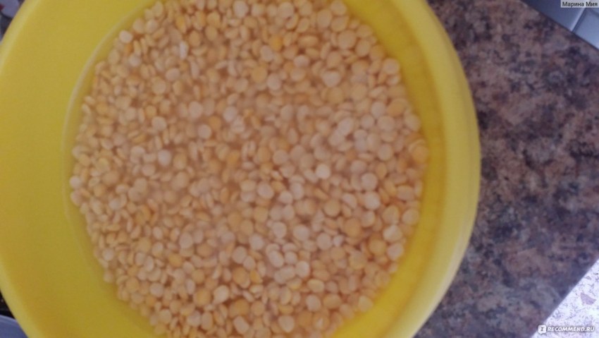 Гороховая каша с мясом