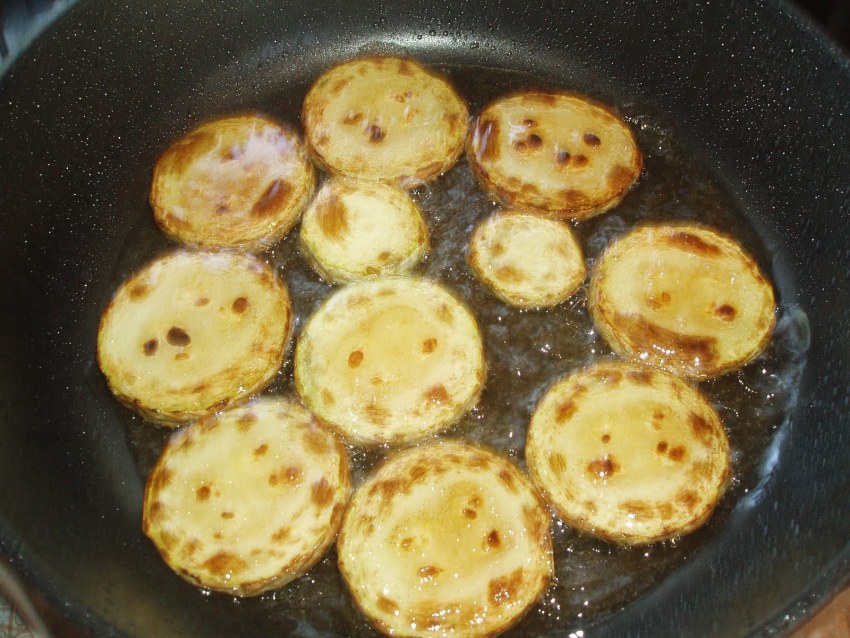 Кабачки жареные на сковороде