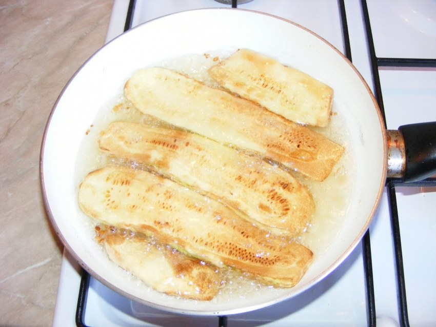 Вкусные кабачки на сковороде