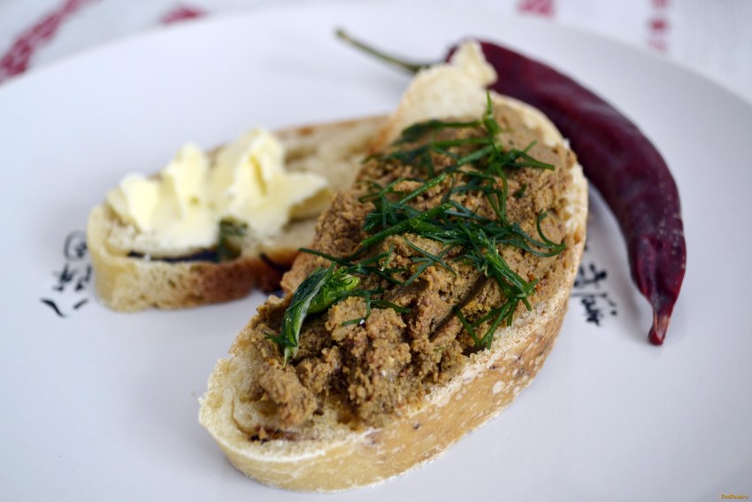 Печёночный паштет из куриной печени