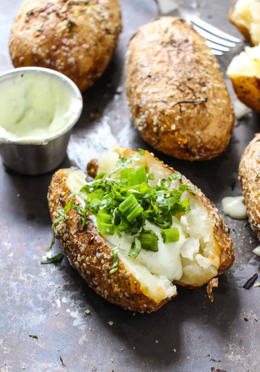 Печеный картофель