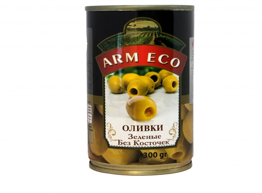 Маслины б/к 300 гр. 1*12 шт. Lutik