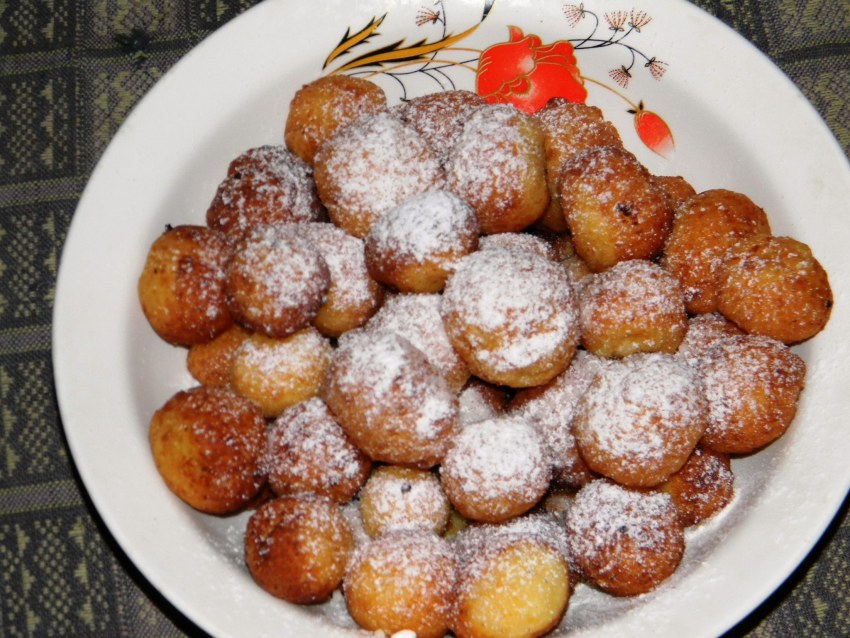 Картофельные пончики