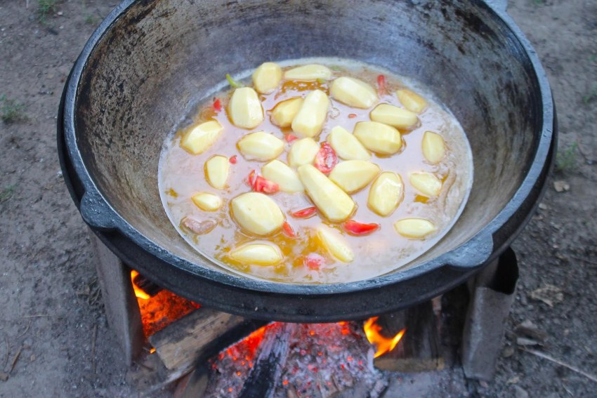 Плов в казане