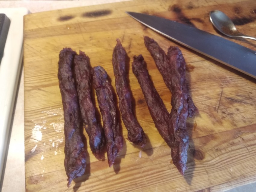 Вяленое мясо к пиву
