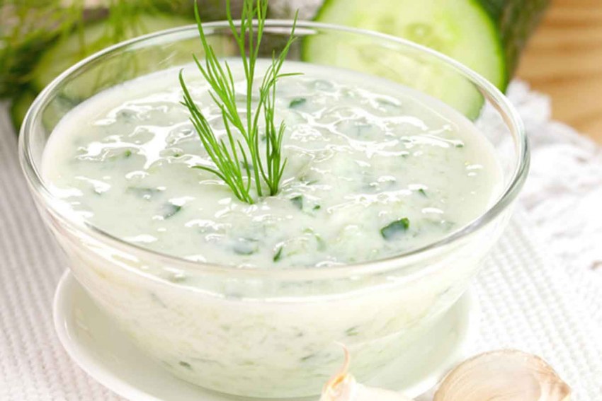 Соус майонез с чесноком и укропом
