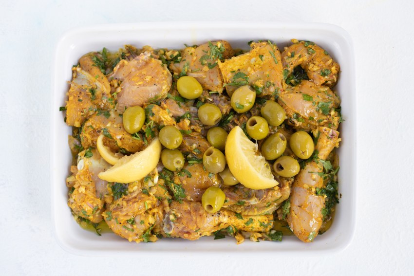 Couscous Top view