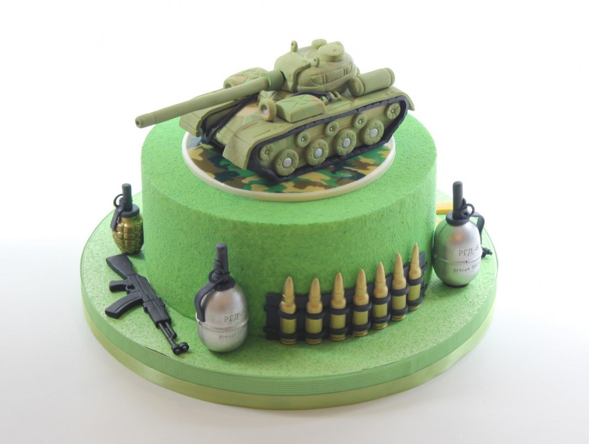 Торт World of Tanks Влад