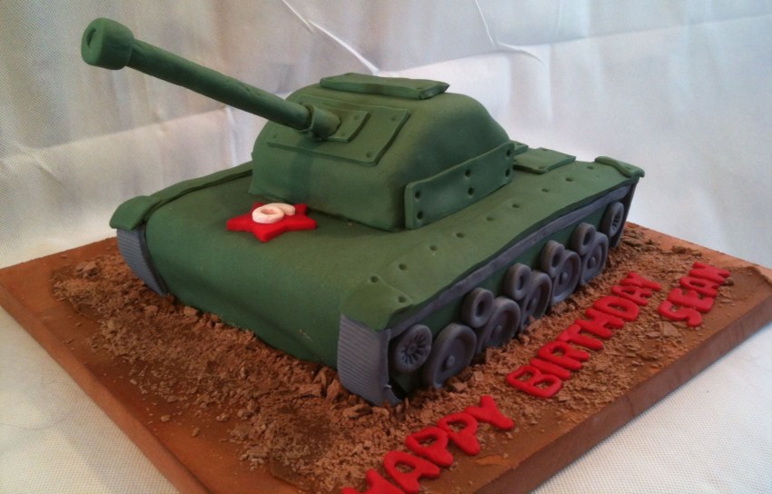 Торт с танком World of Tanks
