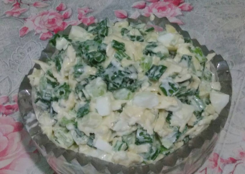 Салат с луком