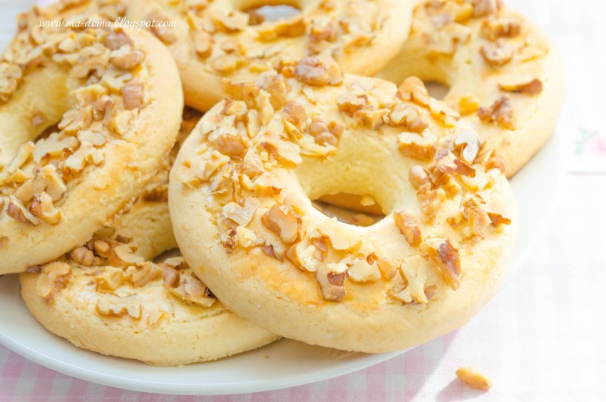 Песочные кольца с арахисом технология приготовления