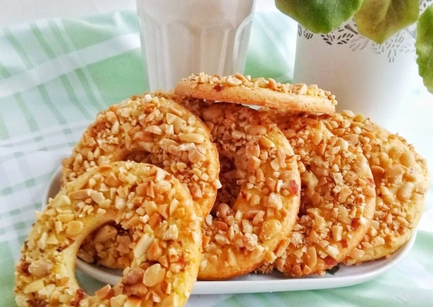 Печенье карамельное кольцо