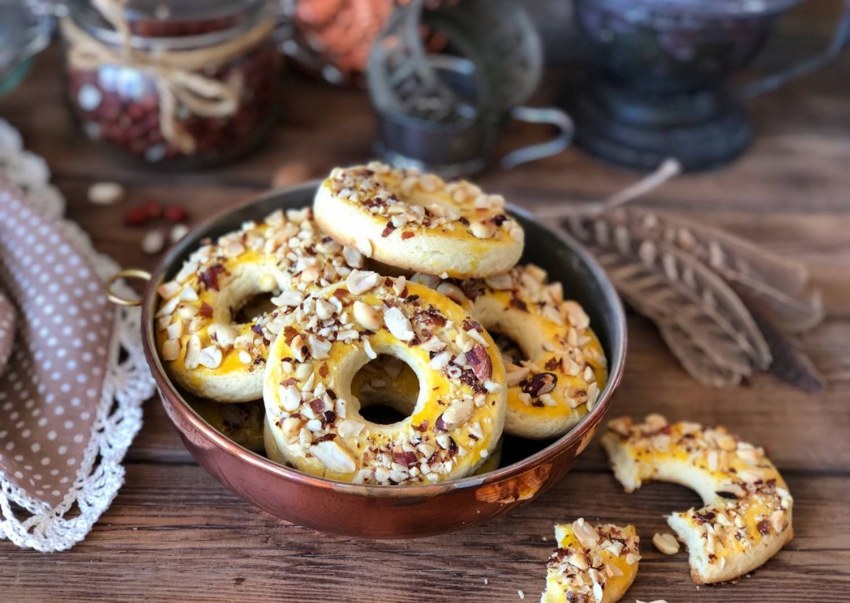 Выпечка с арахисом