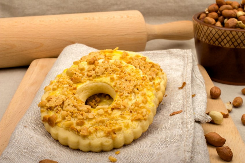 Песочные кольца с арахисом Ирина Хлебникова