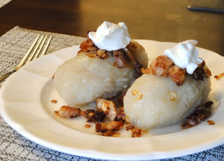 Литовская кухня цеппелины