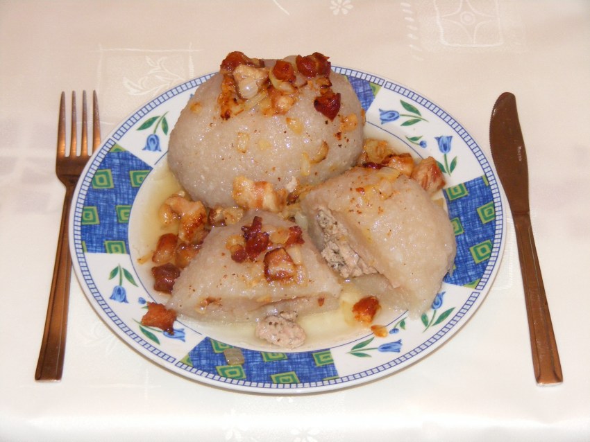 Литовское картофельное блюдо