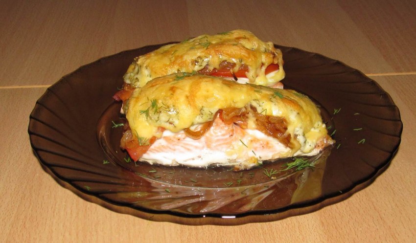 Рыба по гречески