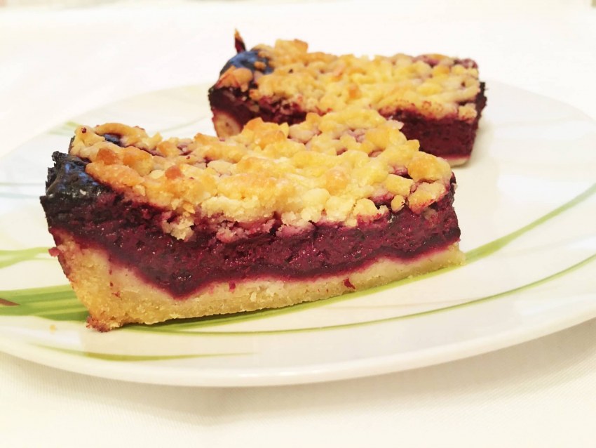 Черничный Raw Cake