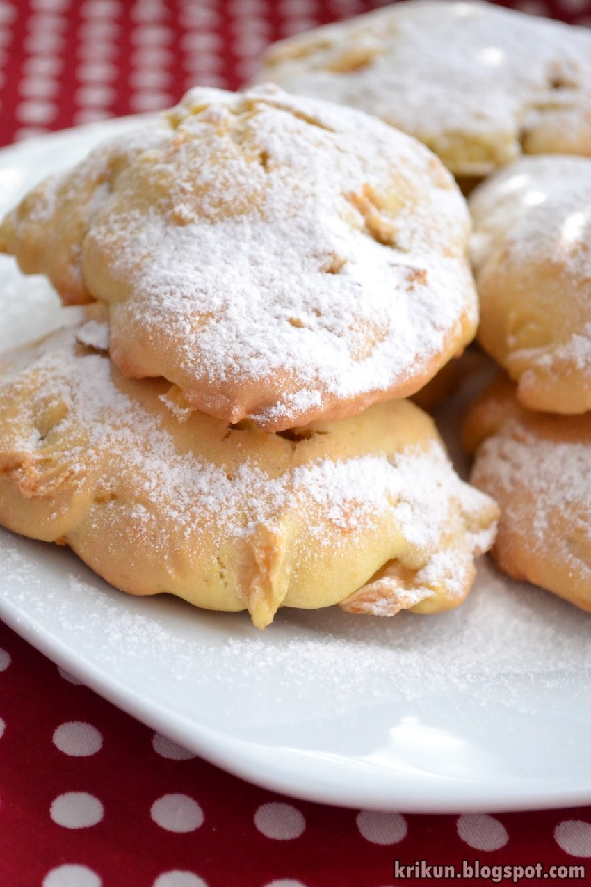 Мягкое печенье с яблоками