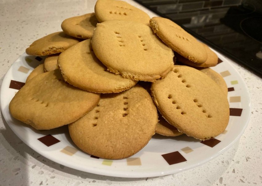 Печенье из рассола огуречного
