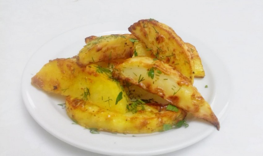 Гарнир из картофеля красиво