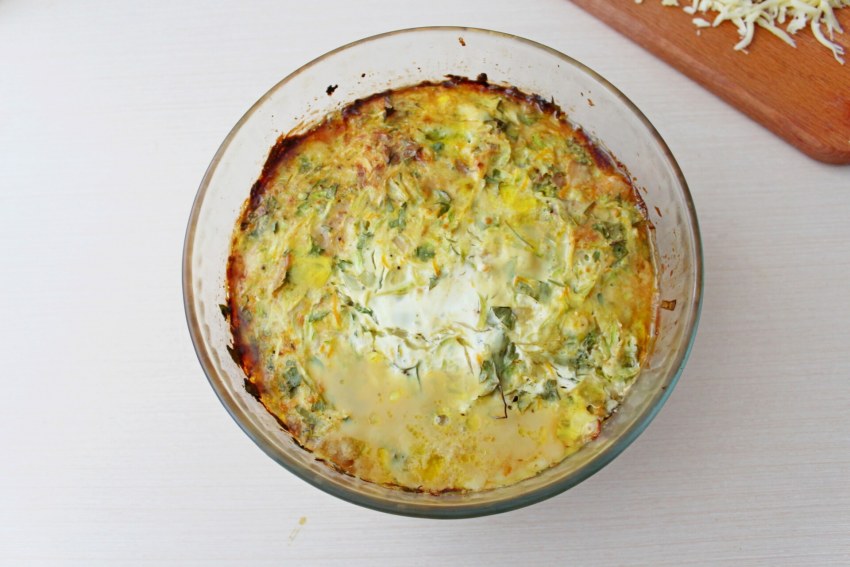 Кабачковая запеканка