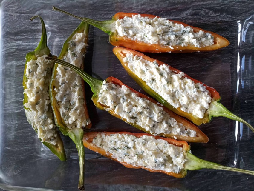 Закуски с печеным перцем