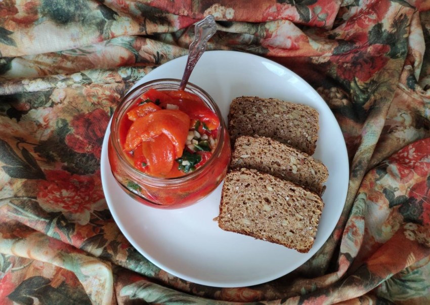 Закуска с болгарским перцем