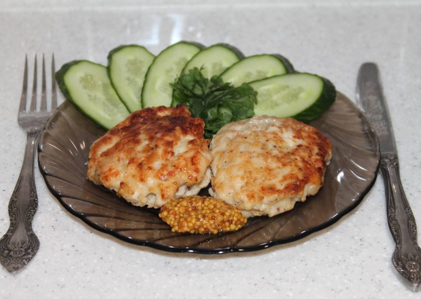 Биточки мясные рубленные