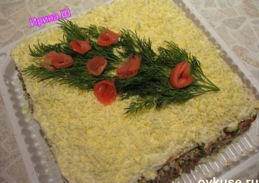 Торт из крекера