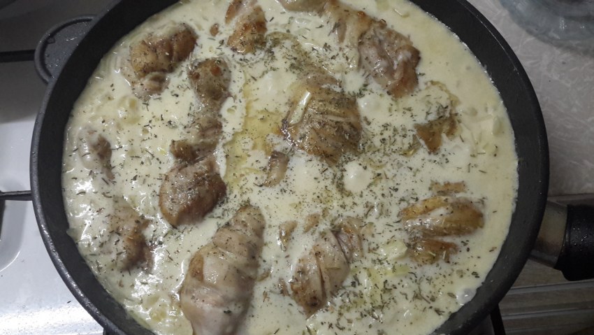 Гедлибже из курицы по-кабардински