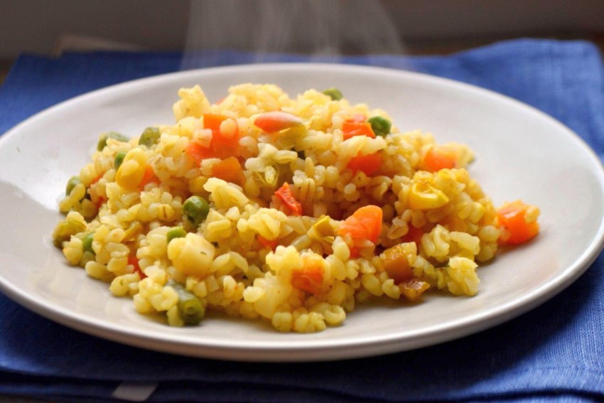 Булгур с кукурузой