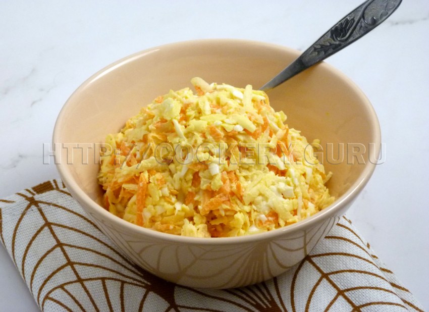 Салат из корейской моркови