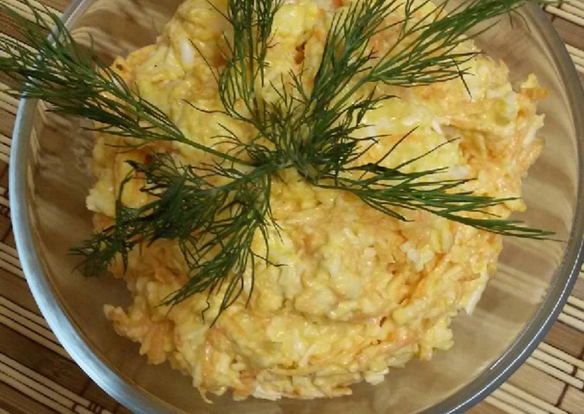 Еврейская закуска с морковью