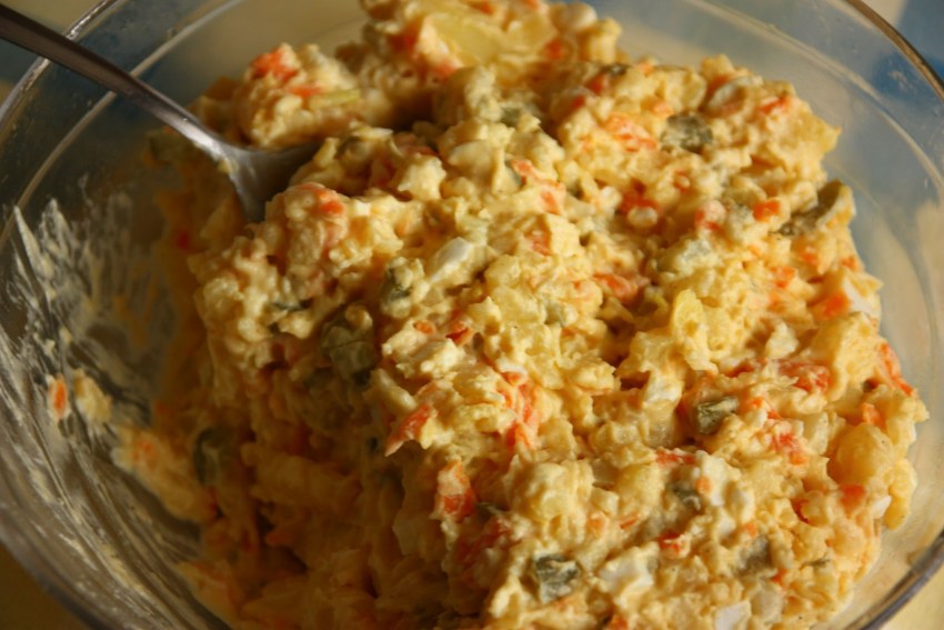 Сырный салат