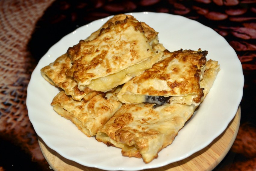 Подкоголь с грибами и картофелем