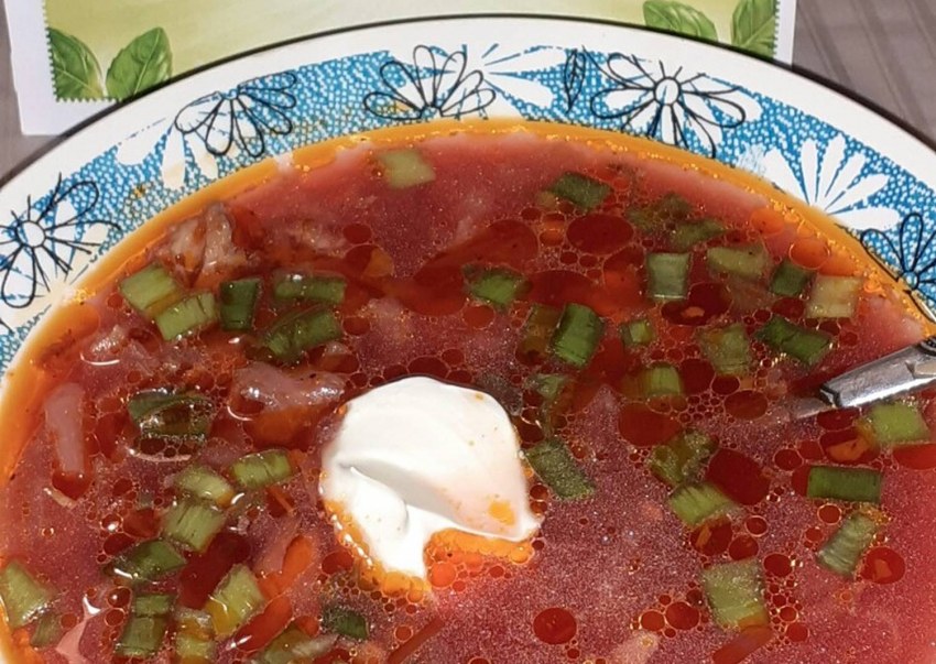 Кукпад борщ с