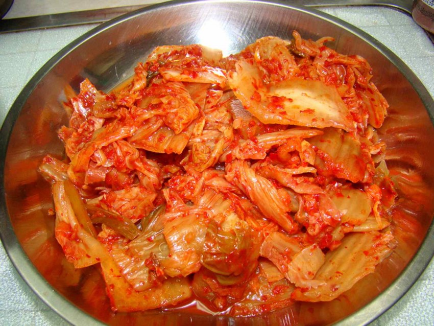 Острая капуста по-корейски