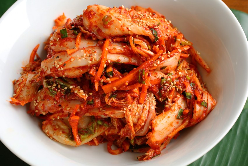 Корейская кухня кимчи