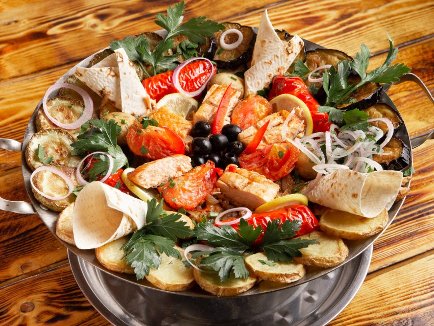 Садж Кавказская кухня