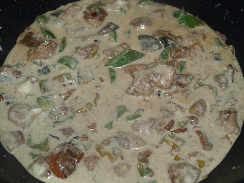 Куриное филе в сливочном соусе