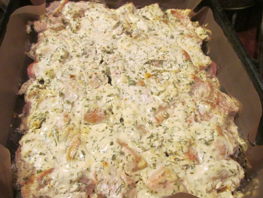 Фрикасе из курицы