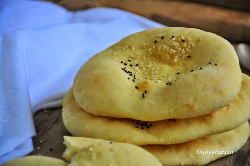Лепешка с маслом