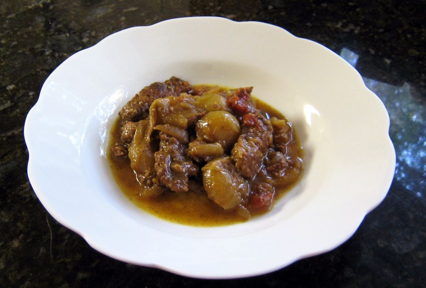 Карри с говядиной