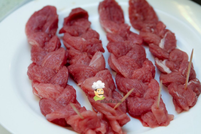 Мясная косичка