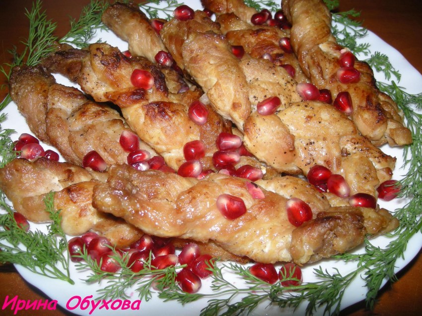 Косичка с мясом