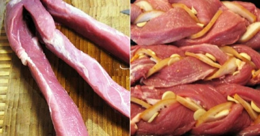 Мясо косичка свинина